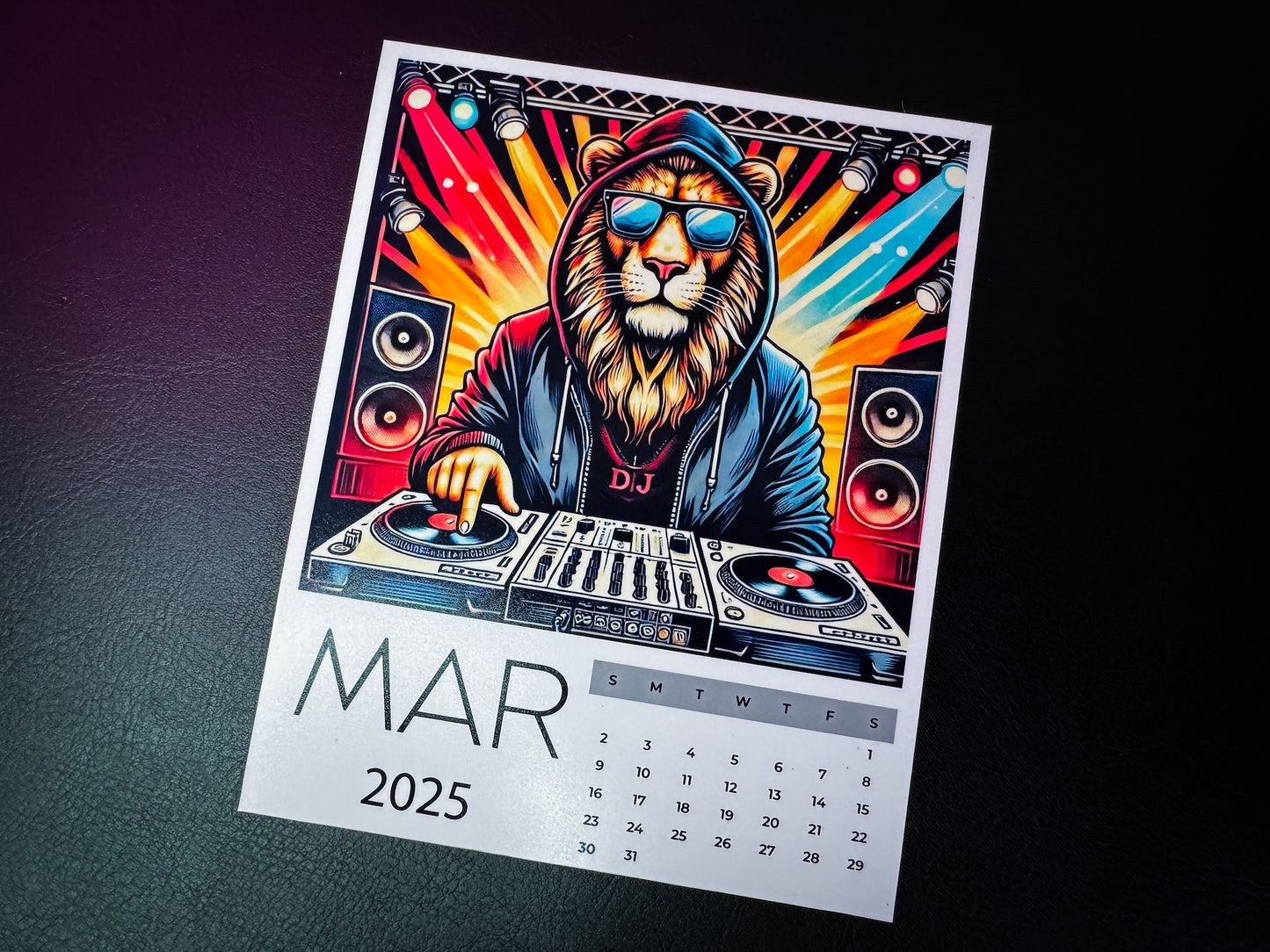 Drop The Wild Beat - Calendar